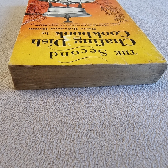 The Second Chafing Dish Cookbook by Marie Roberson Hamm 1963 Paperback Vintage - Picture 6 of 10